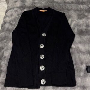 Tory Burch Black Cardigan